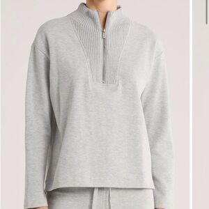 Splendid Half Zip Sweater
